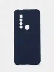 Синий чехол Tecno CAMON 15 Pro (Техно Камон 15 Про), силиконовый