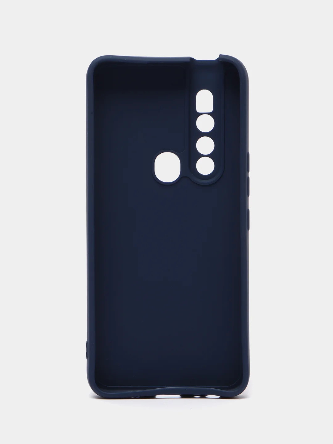 Синий чехол Tecno CAMON 15 Pro (Техно Камон 15 Про), силиконовый