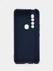 Синий чехол Tecno CAMON 15 Pro (Техно Камон 15 Про), силиконовый
