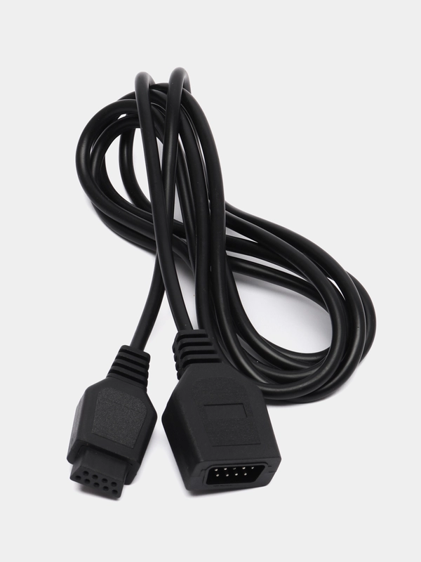 Кабель удлинитель для джойстика с узким разъемом 9 pin, 1,8 м для игровых приставок