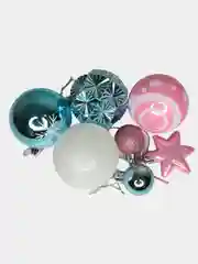 Голубой елочные игрушки