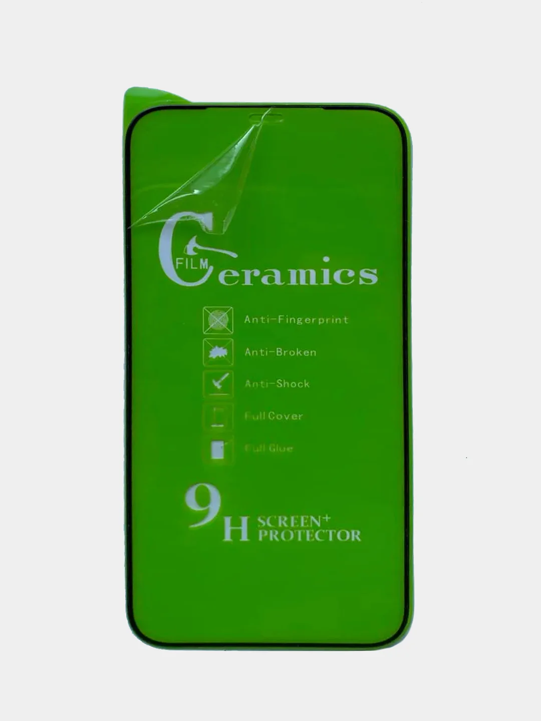 Защитное стекло -пленка керамическая для iPhone 12/12 Pro / 12 Mini / 12 Pro Max, 2 штуки