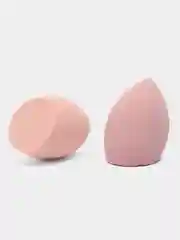 Розовый набор спонжей для макияжа