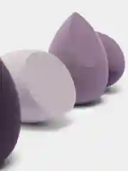 Фиолетовый набор спонжей для макияжа