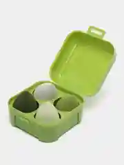 Зеленый набор спонжей для макияжа
