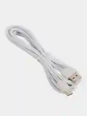Белый кабель зарядный USB Type-C Hoco X20 Flash, 1 / 2 / 3 метра
