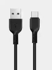 Белый кабель зарядный USB Type-C Hoco X20 Flash, 1 / 2 / 3 метра