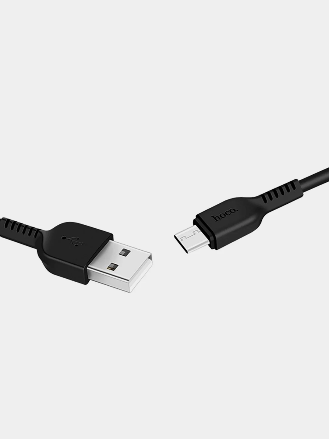 Белый кабель зарядный USB Type-C Hoco X20 Flash, 1 / 2 / 3 метра