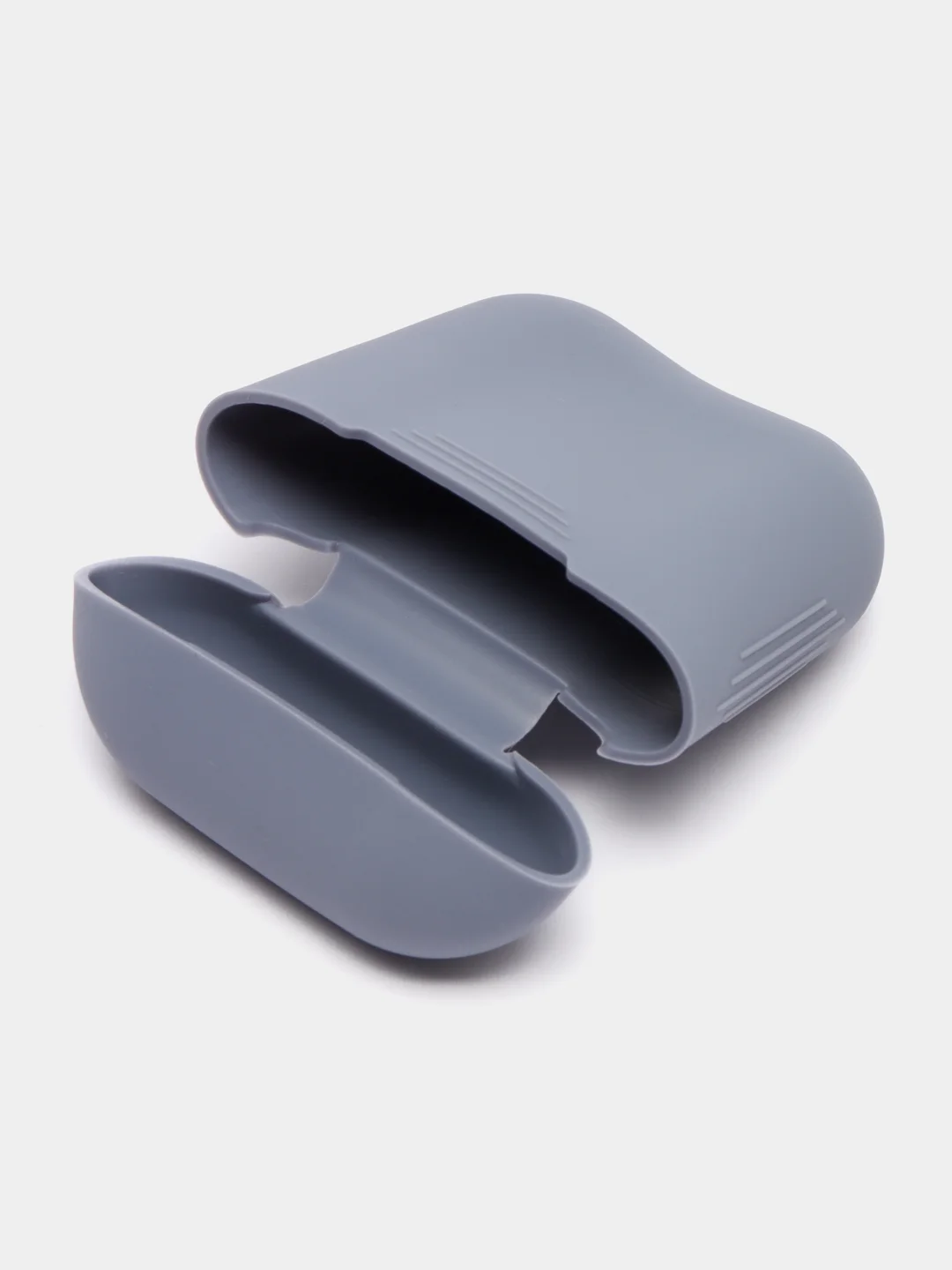 Серый чехол AirPods 1, 2