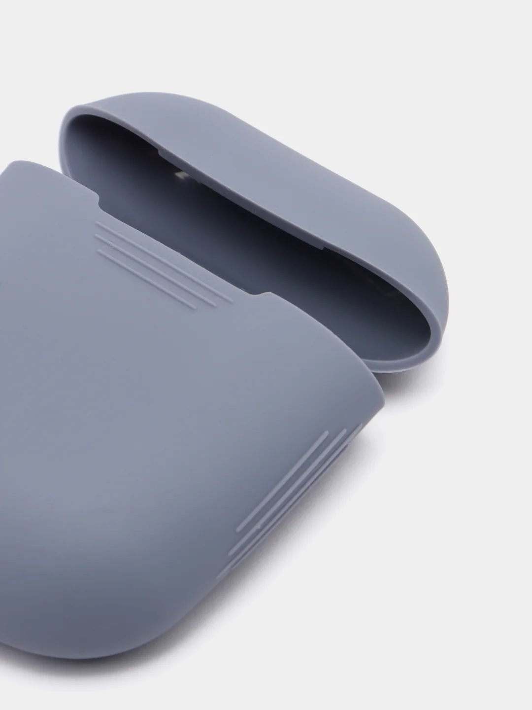 Серый чехол AirPods 1, 2