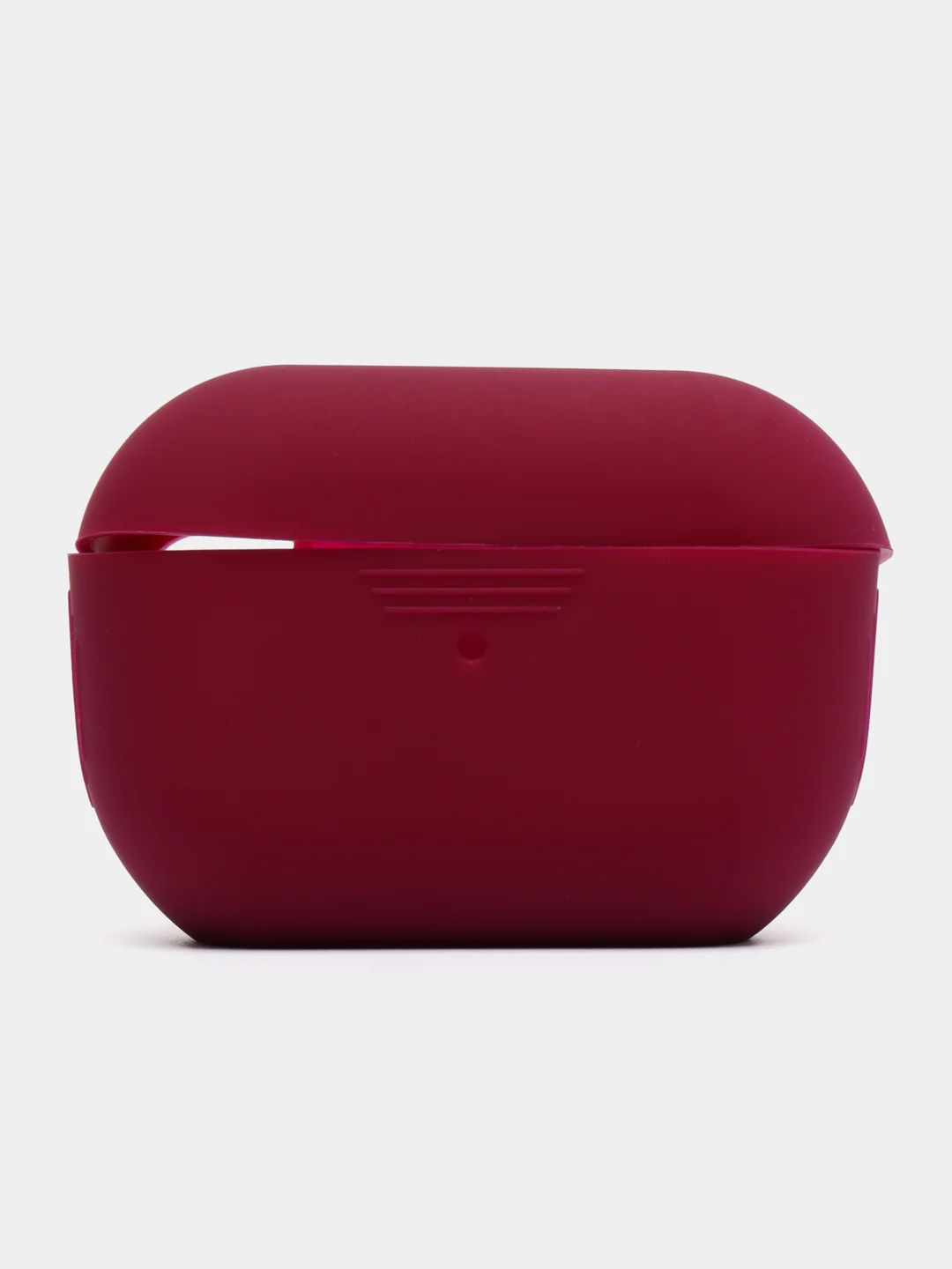 Бордовый чехол на Airpods Pro
