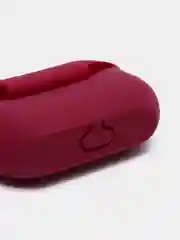 Бордовый чехол на Airpods Pro