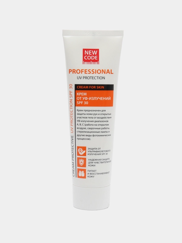 NEW CODE Защитный крем от УФ-излучения SPF30 100мл