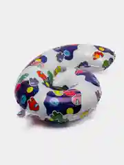 Бирюзовый цифра из фольги 0-9 "Космонавтики", 32" - 81 см