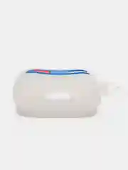 Молочный чехол для беспроводных наушников AirPods (Аирподс) 1 / 2 / Pro, Pro 2 с карабином