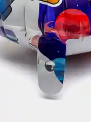 Бирюзовый цифра из фольги 0-9 "Космонавтики", 32" - 81 см