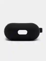 Оливковый чехол для беспроводных наушников AirPods (Аирподс) 1 / 2 / Pro, Pro 2 с карабином