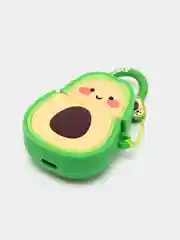 Коралловый чехол для беспроводных наушников AirPods (Аирподс) 1 / 2 / Pro, Pro 2 с карабином