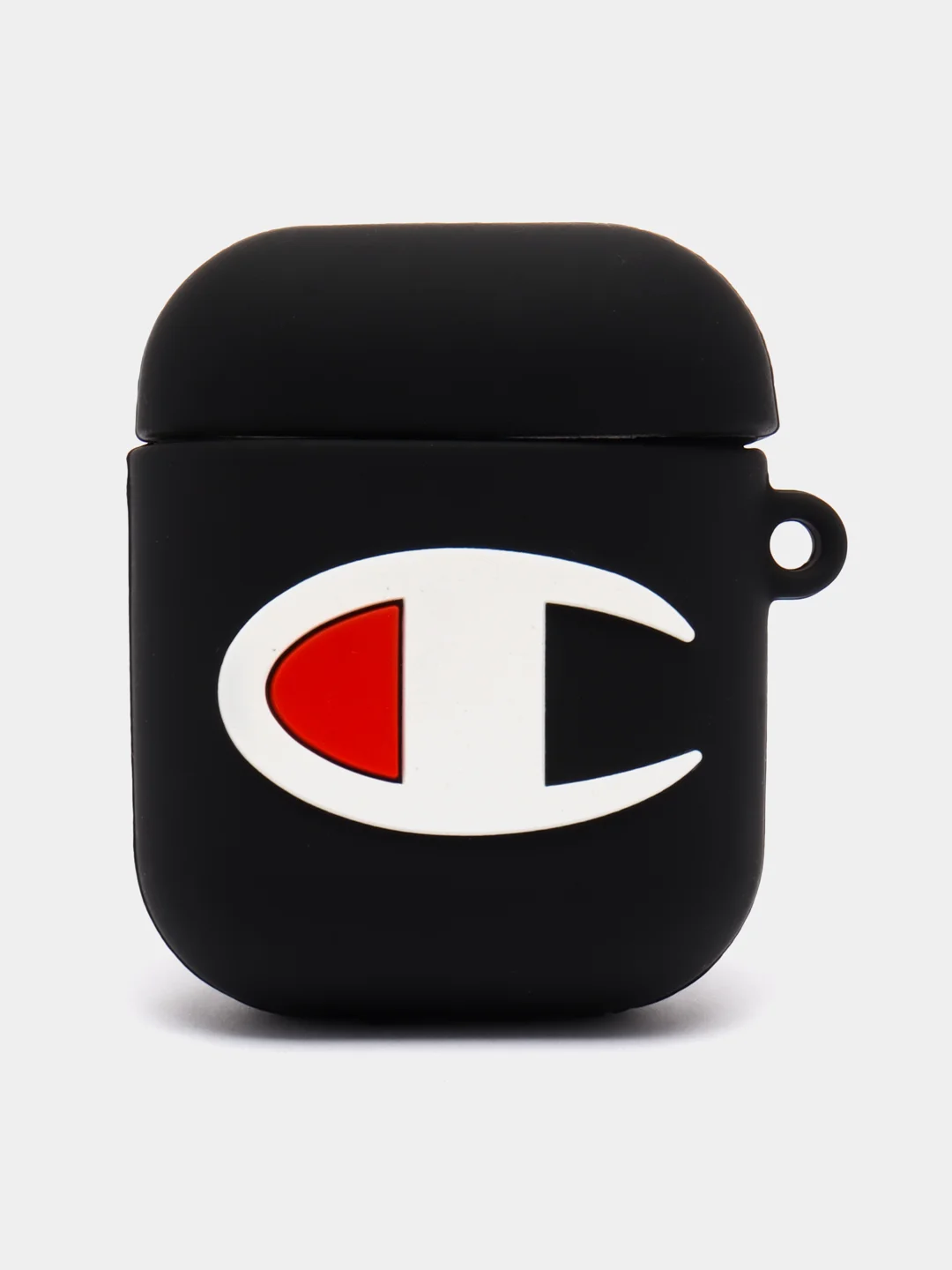 Молочный чехол для беспроводных наушников AirPods (Аирподс) 1 / 2 / Pro, Pro 2 с карабином