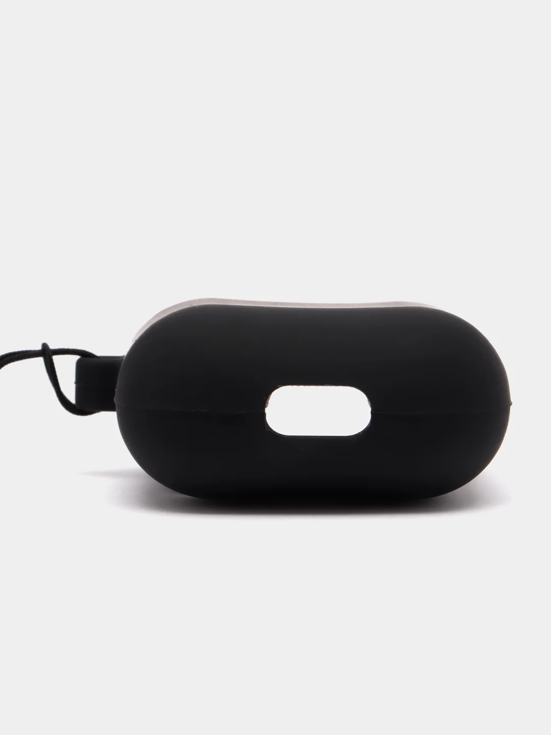 Молочный чехол для беспроводных наушников AirPods (Аирподс) 1 / 2 / Pro, Pro 2 с карабином