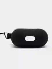 Молочный чехол для беспроводных наушников AirPods (Аирподс) 1 / 2 / Pro, Pro 2 с карабином