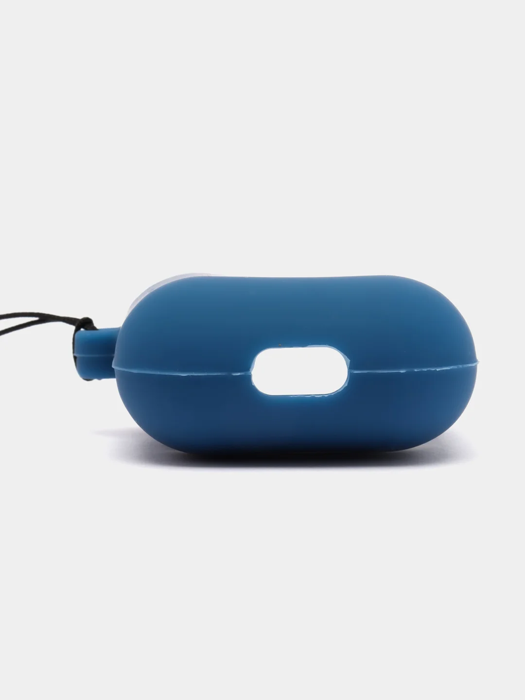 Молочный чехол для беспроводных наушников AirPods (Аирподс) 1 / 2 / Pro, Pro 2 с карабином