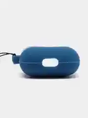 Молочный чехол для беспроводных наушников AirPods (Аирподс) 1 / 2 / Pro, Pro 2 с карабином