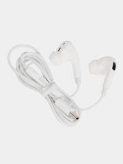 Проводные наушники с микрофоном Hoco M1 Pro Original Type-C, белые