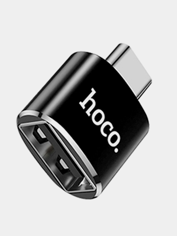 Переходник Hoco UA5 Type-C USB, черный