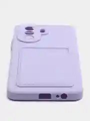 Лавандовый чехол HUAWEI NOVA Y71 / NOVA Y70 с защитой камеры, карман для пластиковой карты