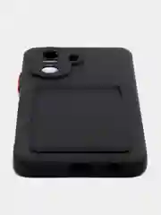 Тёмно-зелёный чехол HUAWEI NOVA Y71 / NOVA Y70 с защитой камеры, карман для пластиковой карты