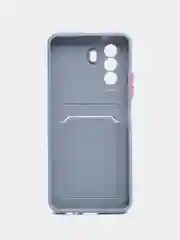 Серый чехол HUAWEI NOVA Y71 / NOVA Y70 с защитой камеры, карман для пластиковой карты