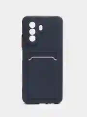 Темно-синий чехол HUAWEI NOVA Y71 / NOVA Y70 с защитой камеры, карман для пластиковой карты
