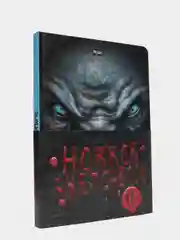 Бежевый блокнот для зарисовок MyArt "Horror: Вампир, Зомби, Оборотень, Рептилоид"