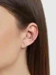 Угольный каффы / Серьги Каффы одиночные