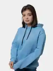 Голубой худи женское