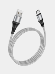 Кабель зарядный USB Type-C Hoco X50 Excellent 3.0A, 1 метр