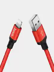 Черный кабель зарядный для Apple USB Lightning Hoco X14 Times speed, 1 m / 2 m