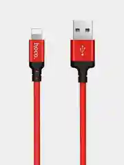 Черный кабель зарядный для Apple USB Lightning Hoco X14 Times speed, 1 m / 2 m