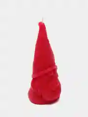 Красный свеча из воска "Гном"