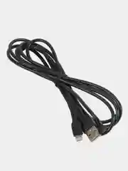 Черный кабель зарядный для Apple USB Lightning Hoco X20 Flash, 1/2 м