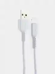 Белый кабель зарядный для Apple USB Lightning Hoco X20 Flash, 1/2 м