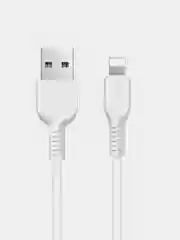 Белый кабель зарядный для Apple USB Lightning Hoco X20 Flash, 1/2 м