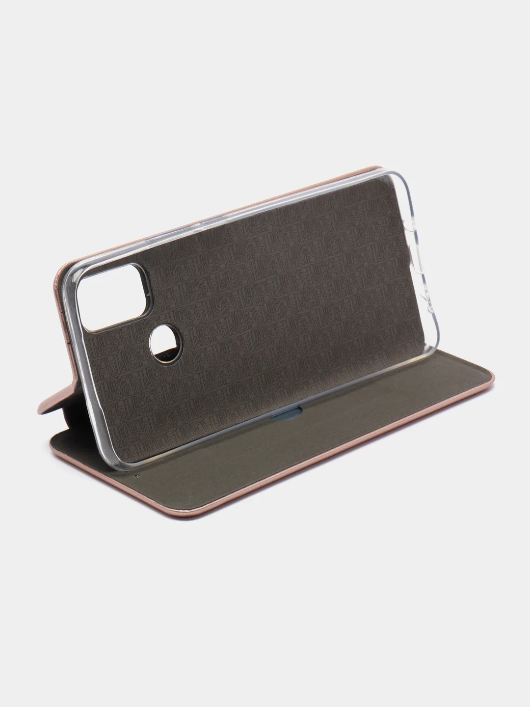 Розовый чехол-книжка для Tecno Spark 5 Air (Техно Спарк 5 Аир)