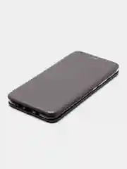 Серый чехол-книжка для Tecno Spark 5 Air (Техно Спарк 5 Аир)