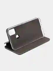 Серый чехол-книжка для Tecno Spark 5 Air (Техно Спарк 5 Аир)