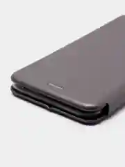 Серый чехол-книжка для Tecno Spark 5 Air (Техно Спарк 5 Аир)