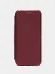Бордовый чехол-книжка для Realme C31 (Реалми С31)