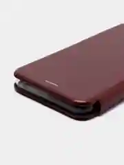 Бордовый чехол-книжка для Realme C31 (Реалми С31)