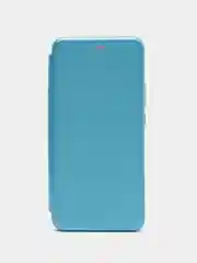 Голубой чехол-книжка для Tecno Spark 5 Air (Техно Спарк 5 Аир)
